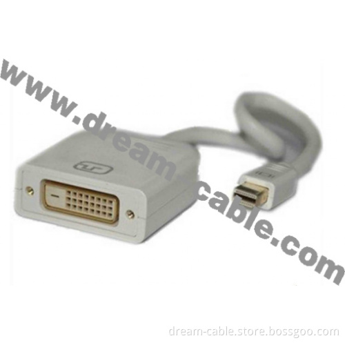 Mini Displayport Male to DVI Female Adapter Cable